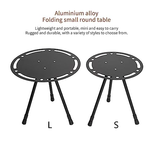 Table d'appoint portable d'extérieur pliante en alu pour camping - 5