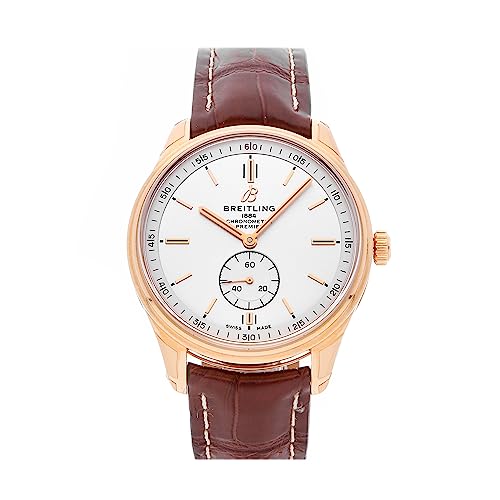 Breitling Premier Solid Rose Gold Automatic Watch R37340351G1P1