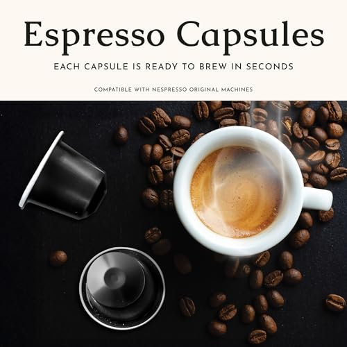 Segafredo Zanetti Espresso Capsules – Aluminum Pods for Nespresso Original Machines – 4 Flavor Variety Pack Premium Espresso – Forte, Ovation, Encore, and Sinfonia – Variety, 10 Count (Pack of 4)