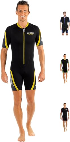 Realizzata in neoprene di alta qualità da 2 mm, garantisce una buona protezione termica e una vestibilità confortevole; Ottima per attività prolungate in mare o in piscina durante i mesi più caldi