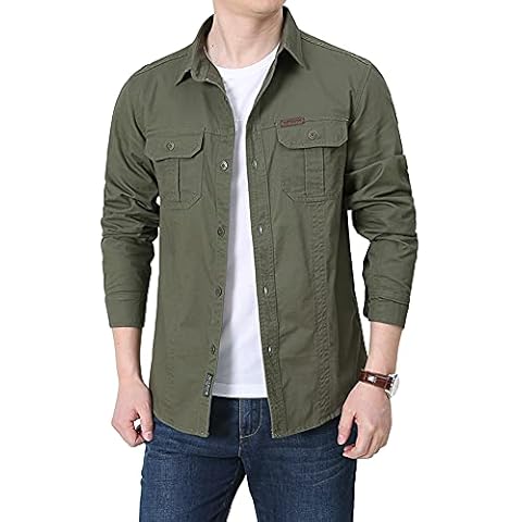DAIHAN Chemise Cargo Militaire Cover