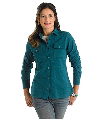 Woolrich Women's Heather Chamois Regular Fit Shirt