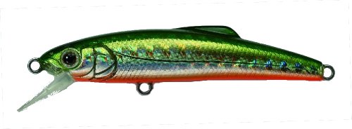 タックルハウス ミノー バフェット S 55mm 3.4g シルバー グリーン/オレンジベリー #05 S55 ルアー