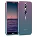 Produktbild kwmobile Nokia 7.1 (2018) Hülle - Handyhülle für Nokia 7.1 (2018) - Handy Case in Zwei Farben Design Pink Blau Transparent