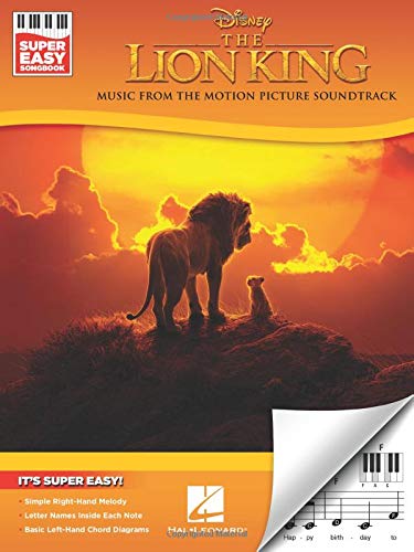 The Lion King - Super Easy Songbook Music From The Motion Picture Soundtrack