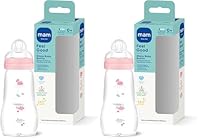 MAM Feel Good 260 ml, 0+ Mon., Schwan (Packung mit 2)