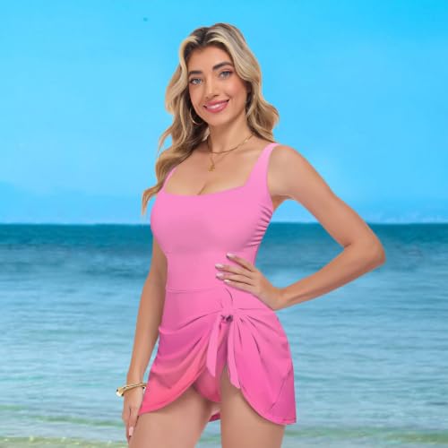 Solución de comodidad: Traje de baño acolchado Peach Gradient 7