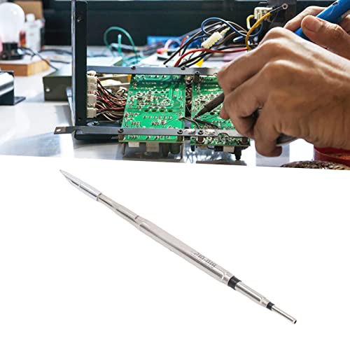 Image of Tyenaza Soldering Iron Tip, C210 Soldering Tip Metal Welding Head Replacement Solder Rework Station Accessories for JBC 210 Cutter Tip(C210-018 Knife Head)