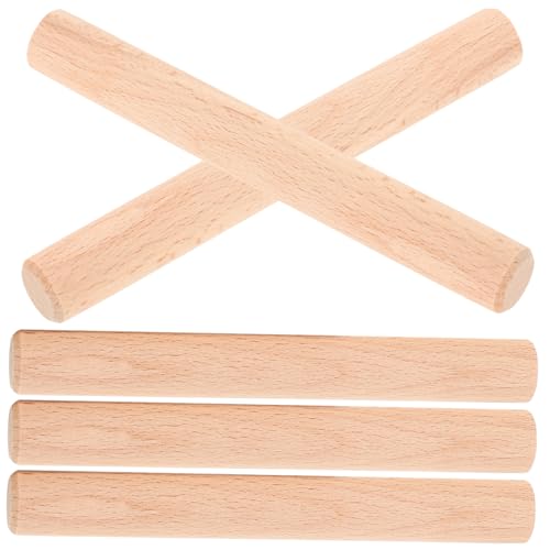 Uonlytech 5stücke Holz-stecktafel-klammern Mit Holzstäben Und Holzklammern Für Haken-stecktafelplatte Inklusive Holz-stecktafelhaken Und Shaker-klammern Zum Aufhängen