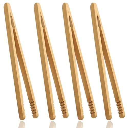 4 pièces pince enfant motricité fine, 18cm Pinces pour Enfants en bois pince motricité fine pour l'éducation des enfants pince bois pour les jouets de motricité fine pour enfants