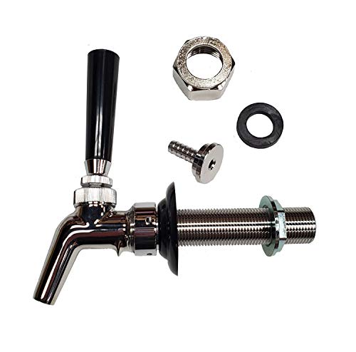 Bev Rite Perlick 630SS All SS304 Contact Shank Combo Kit, Small, Stainless Steel