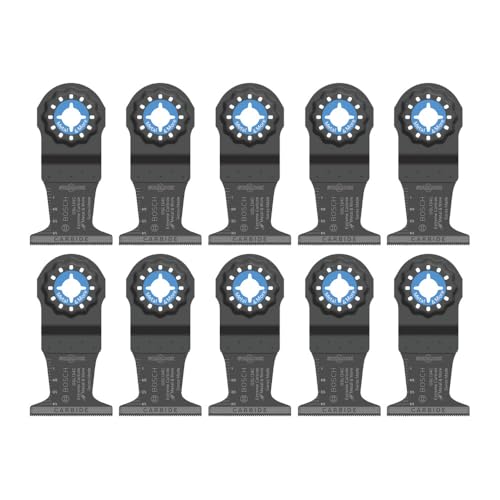 Image of Bosch OSL134C-10 1-3 /4 in. Starlock Oscillating Multi Tool Carbide Plunge Cut Blade 10 pk.