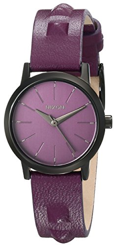 Nixon ���f�B�[�X Kenzi �X�e�����X�X�`�[�� �r���v ���U�[�o���h�t�� One Size Bordeaux/Studded