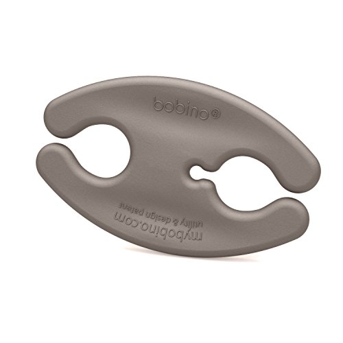 Bobino Cord Wrap - Multiple Colors - Stylish Cable and Wire Management/Organizer (Small, Slate)