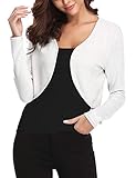 Charmante Bolerojacke als Eyecatcher von Hawiton --- Der Bolero ist ein perfekter Begleiter für viele Business und Freizeitoutfits. Durch das klassisch-schlichte Design lässt er sich sehr vielseitig kombinieren. In mehren Farben erhältlich.