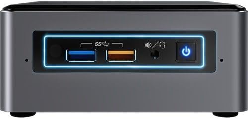 Intel NUC NUC7i7BNH Mini PC/HTPC, Intel Dual-Core i7-7567U Upto 4.0GHz, 32GB DDR4, 512GB SSD, WiFi, Bluetooth, Thunderbolt 3, 4k Support, Dual Monitor Capable, Windows 10 Pro (32GB RAM + 512GB SSD)