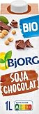 BJORG - Boisson Soja Chocolat - Une Boisson 100% Végétale - Riche En Protéines - Pauvre En Acides Gras Saturés - 1L