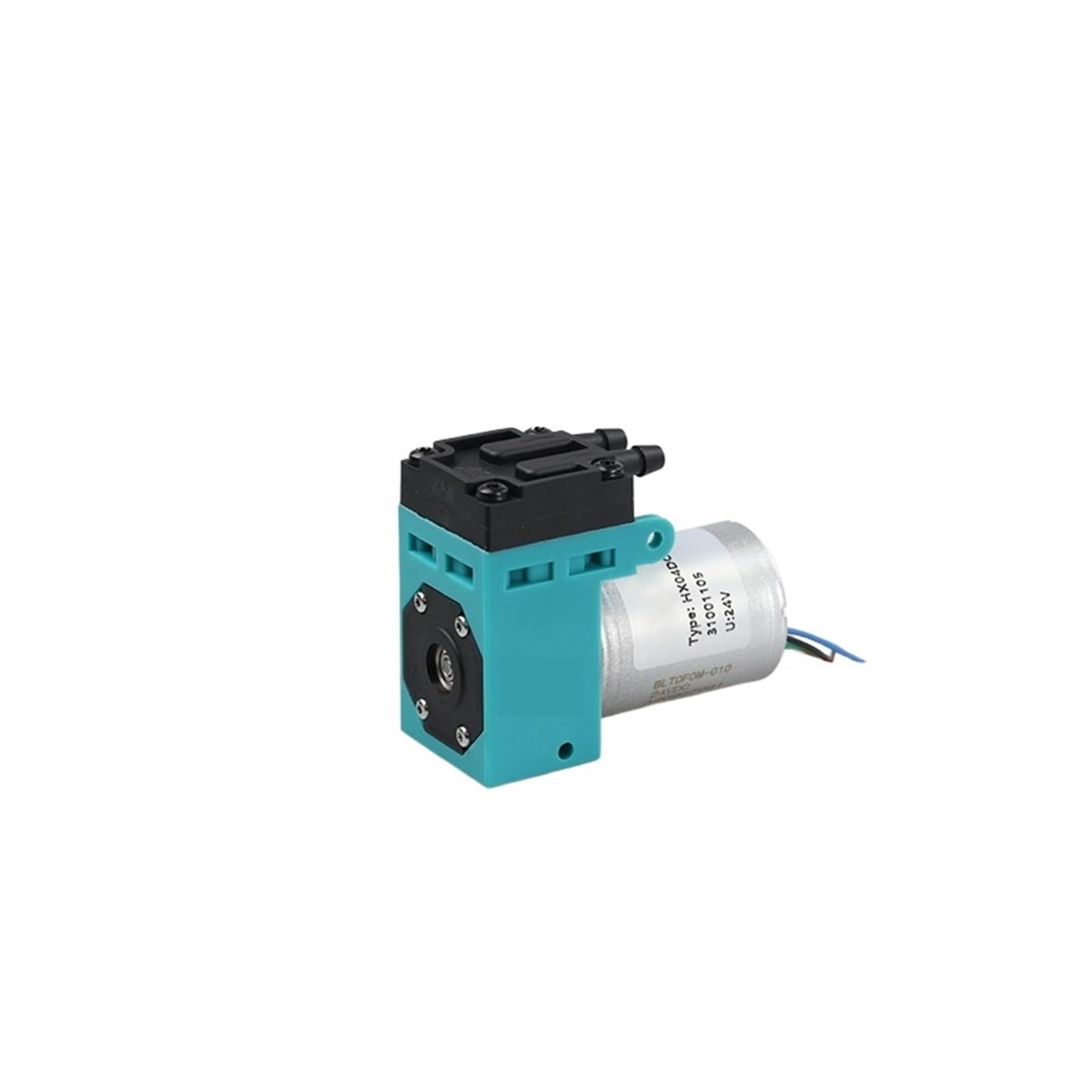 KOSBO Bomba de Aire de microvacío silenciosa de 4 l/m - 72 kPa con Membrana de PTFE y EPDM(24V EPDM)