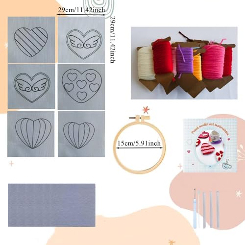 Kit punch needle débutant pour éviter les taches de café sur la table - 2