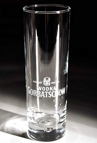 Gorbatschow Wodka Glas/Longdrinkglas/Longdrink/Glas/Gläser/Gastro / 4er Set Cover