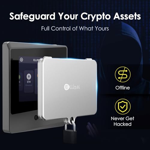 ELLIPAL Titan Mini Hardware Wallet + 316 Stainless Steel Metal 24 Words Crypto Seed Phrase Steel (2 Items)3