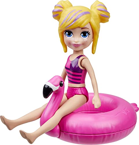 Polly Pocket, Boneca com acessórios aquáticos, Mattel, Multicor