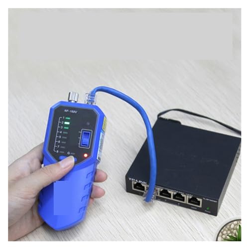 Comprobador cargado POE NF-168V buscador de cables antiinterferencias 4