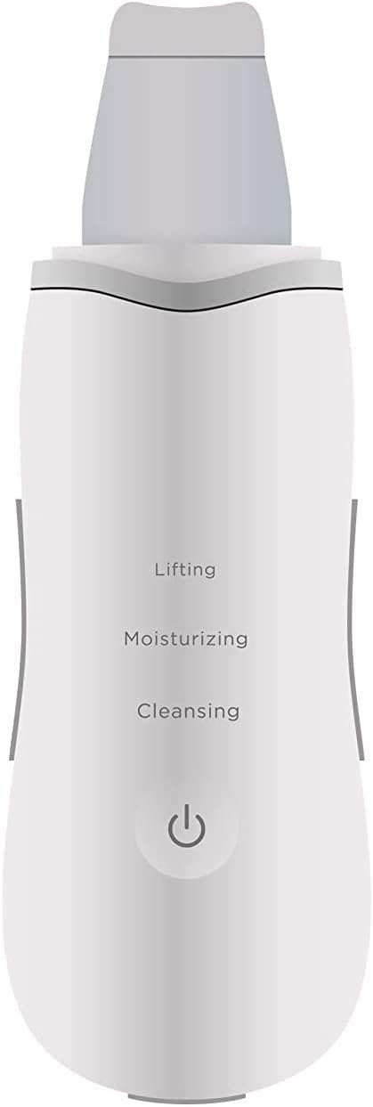 Concepta Ultrasonic Shovel Machine for Facial Skin Scrubber Lifting Moisturizing & Cleansing Skin Dirt Blackhead Remover Peeling Tool,Pore and Exfoliator, Comedone Extractor Treatment (Multicolor)