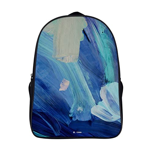 Cartable de mode artistique sac à dos école 3D spacieux
