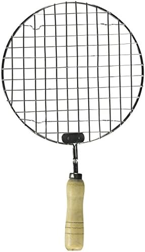 TABAKH Stainless Steel Wire Roaster, Papad Jali, Round