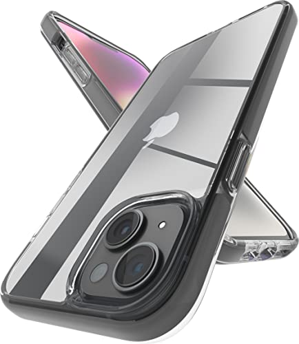 Image of Vaku Luxos Thermoplastic Polyurethane Guard Series For iPhone 14 Plus Cover Case,10 Feet Drop Protection,Shockproof,Scratch Resistant,Slim,Thin Compatible With iPhone 14 Plus Back Cover-Grey