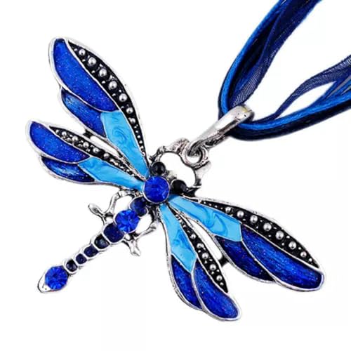 Collier libellule argent 925 femme bijoux tendance pendentif mode