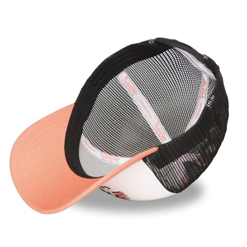 Casquette Von Dutch avec visière courbée et patch brodé retro