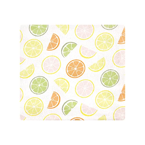 Image of Hudson Baby Unisex Baby Cotton Flannel Receiving Blankets, Citrus Orange, One Size