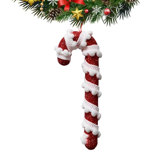 Artisanat de bonbons de Noël et ornements de canne à sucre