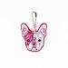 10pcs Set De Silicona De Perrito Lindo Llaveros Animales Divertidos Dibujos Animados...