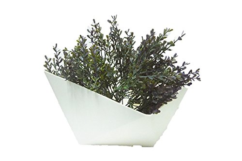 Modular Livings Wall Planter Vertical Garden, 12", White