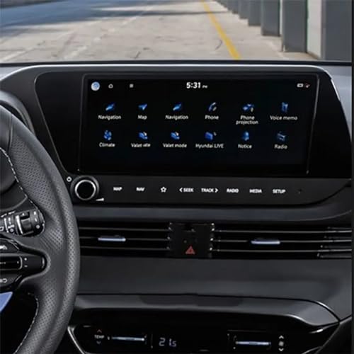 Protection écran tactile Hyundai i20 2020-2021 en verre premium pour console 10,25 pouces