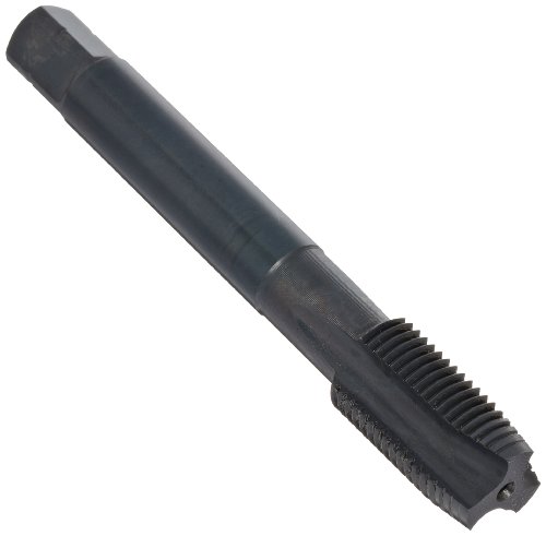 Dormer E0318-36 Series E031 HSS-E-PM Spiral Point Machine Tap UNF with Steam Tempered Finish, ISO Standard, 8"-36 Thread