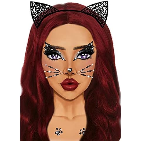 Leg Avenue Animal Adhesive Face Jewels Cover