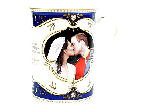 Royal Wedding Kiss Bone China Mug [Kitchen & Home]