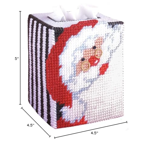 Tobin Santa Plastic Canvas Kit