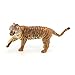 Papo - Roaring Tiger - Wild Animal Figurine - 3 Years Old - Hand Painted - Children's Gift idea - Realistic Educational Toy - Rainforest and Predators - 15 x 6 x 8cm - Roaring Tiger Toy