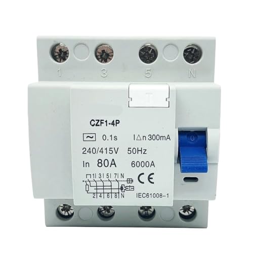 Interrupteur différentiel Type B 4 pôles pour sécuriser une borne de recharge triphasée 25A - 3