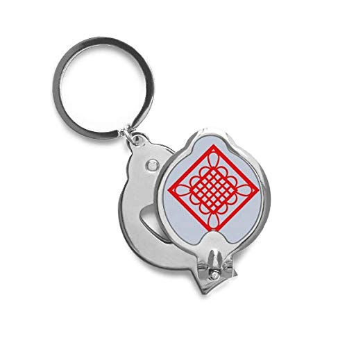 Coupe-ongles design noeud chinois rouge DIYthinker, une attention utile