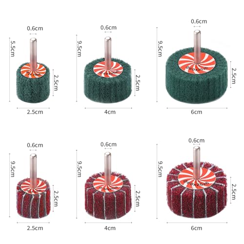 Image of 15pcs Drill Brush Attachment Set, Abrasive Brush Set, Abrasive Flap Wheel Sander Set, Twist Knot Wire Wheel, Wire Wheel Brush, Versatile Abrasive Cup Brushes for Cleaning Polishing