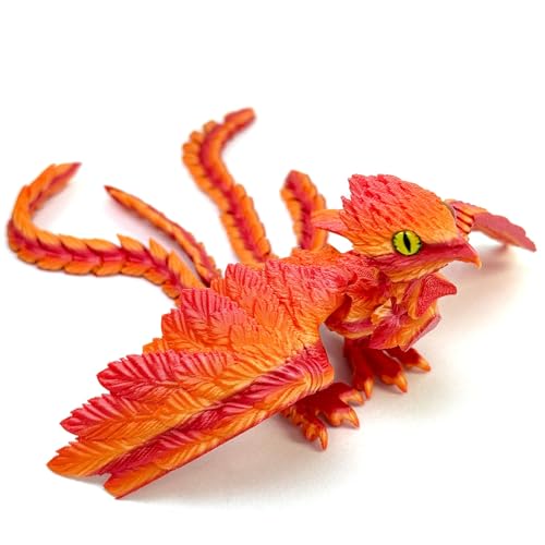 Décoration animale flexible imprimée 3D de haute précision de 20cm