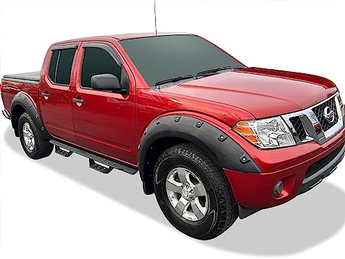 Estribos negros APS estilo tubular para Nissan Frontier miniatura 6