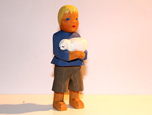 Lotte Sievers-Hahn Krippenfiguren * Hirte mit Lamm im Baumwollbeutel * 1114 Cover