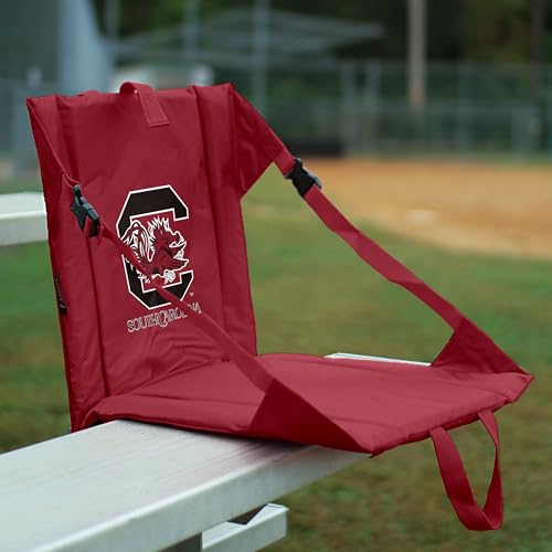 Image of Logo Brands Officially Licensed NCAA Unisex Stadium Seat, One Size, Team Color